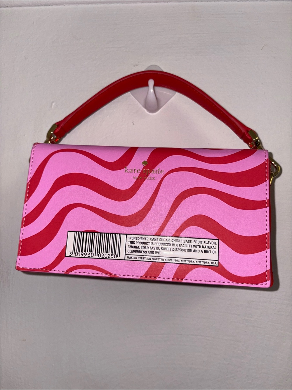 Kate Spade Pink "Sticky Situation" Cherry Print Top Handle Bag only - Picture 3 of 16